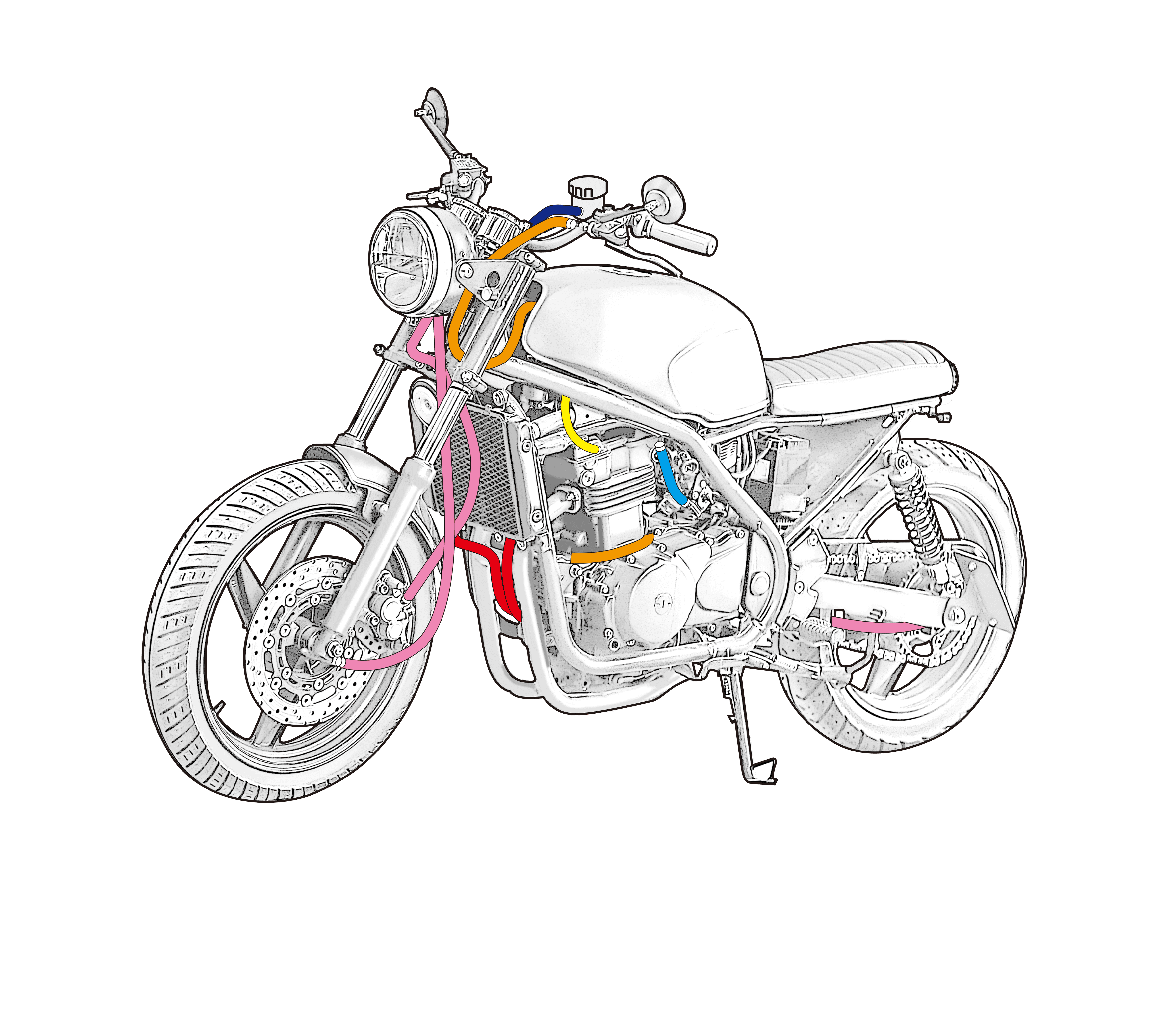 Motorcycle Hoses